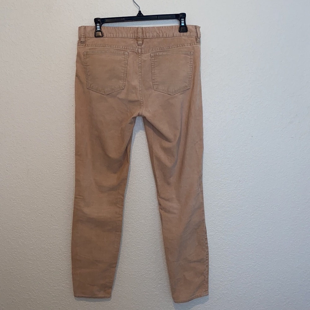 Size 28- J. Crew Tan Corduroy Pants - Picture 2 of 3